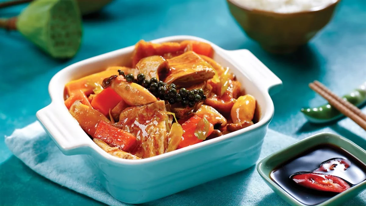 Braised Tofu