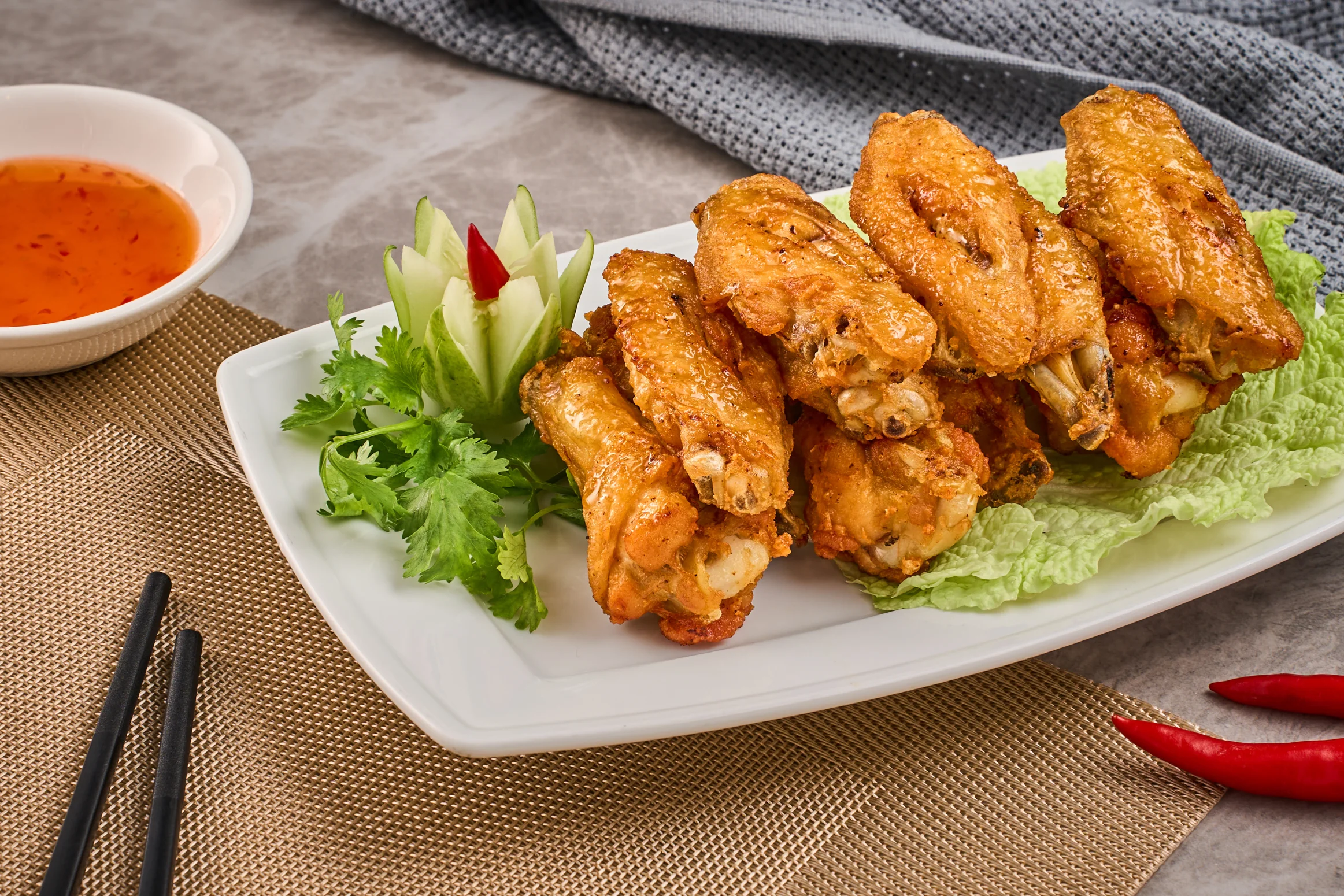 Crispy Fried Chicken Wings