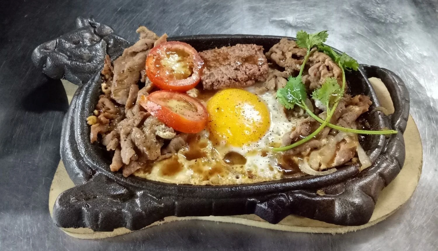 Iron Pan Beef