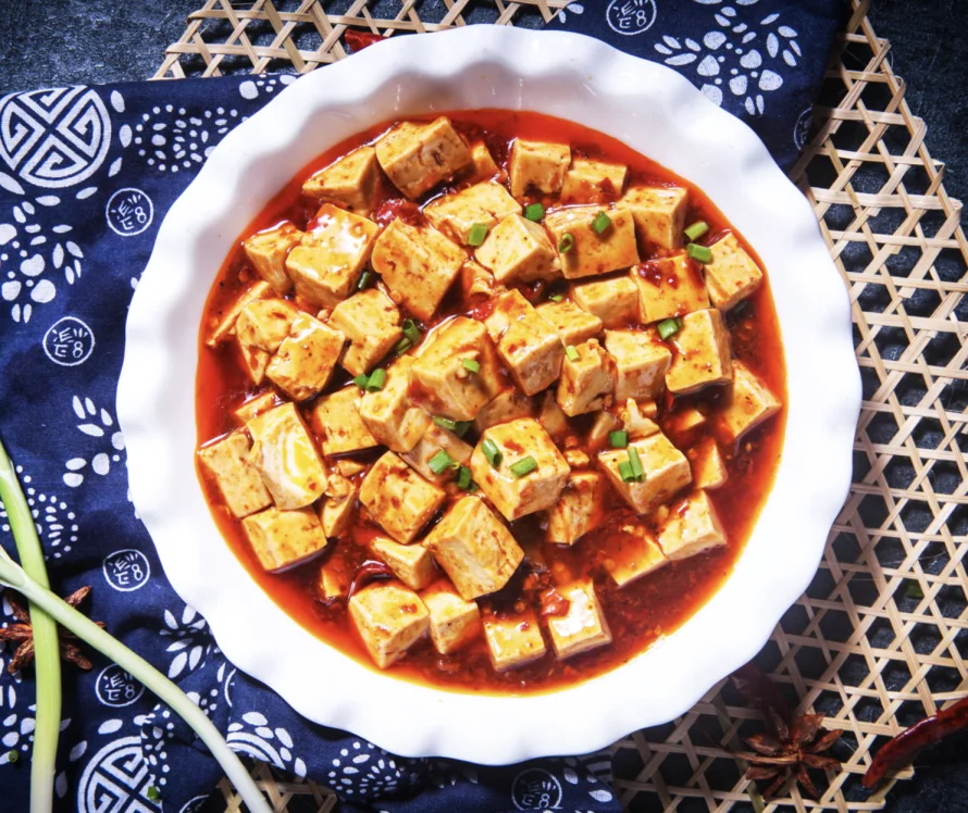 Tofu with Spicy Sauce