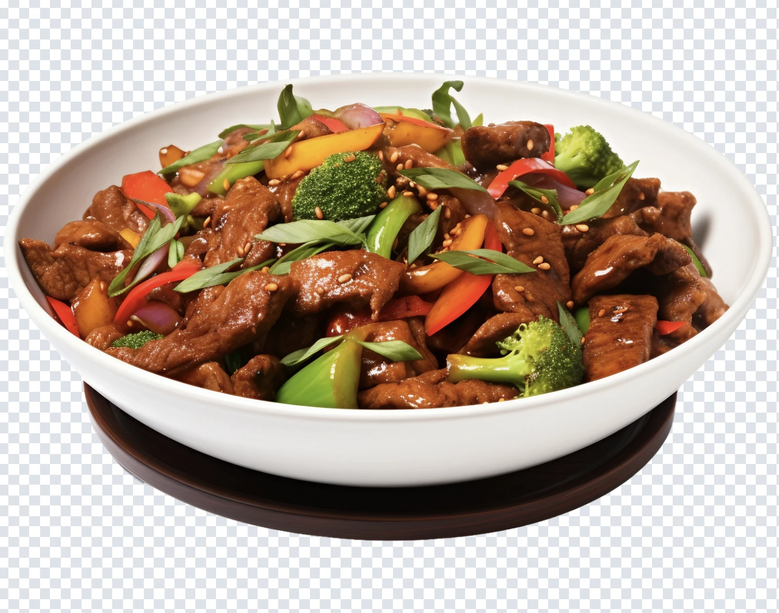 Spicy Beef in Sauce