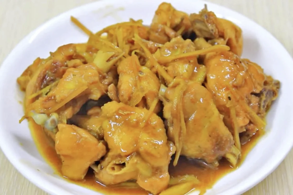 Braised Chicken with Ginger