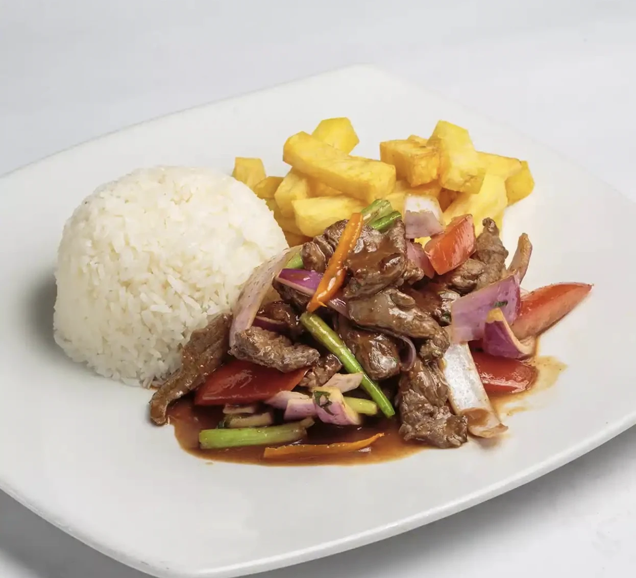 Beef Lok Lak with Rice